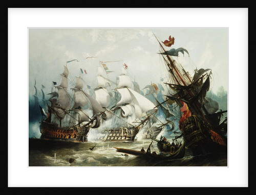 The Battle of Trafalgar by John Callow