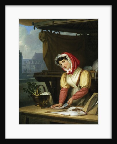 The Fish Seller by Charles Picque