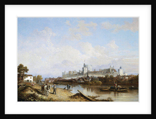 View of Windsor Castle by James Baker Pyne