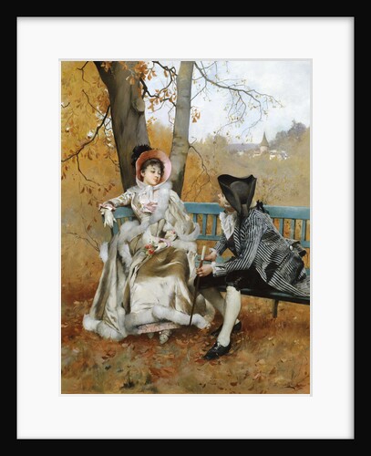 Le Rendez-Vous by Emile Auguste Pinchart