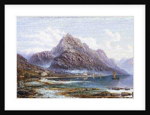 Lyfter from Dosen on the Lyfter Fjord, Norway by Charles Pettitt