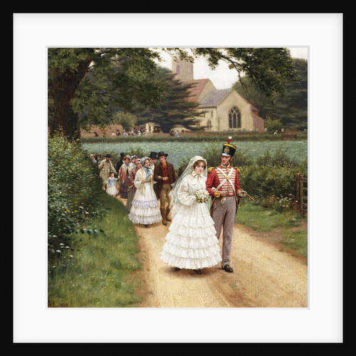 The Wedding March by Edmund Blair Leighton