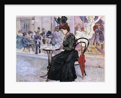 Au Cafe by Oscar Wilson