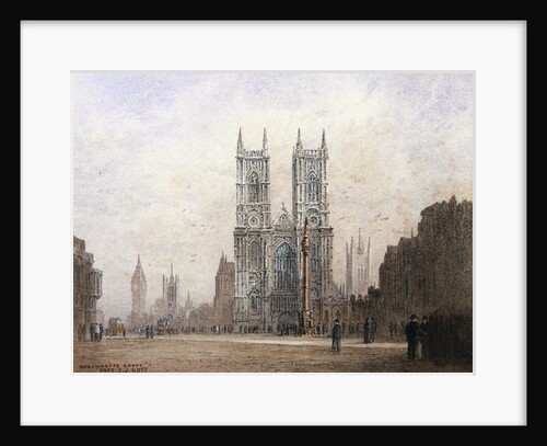 Westminster Abbey, London by Fred E.J. Goff