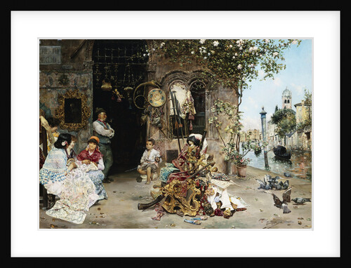 The Curiosity Shop by Jose Gallegos y Arnosa