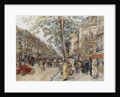 Parisian View by Frederic Anatole Houbron
