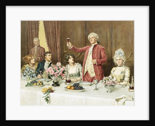 The Toast by George Goodwin Kilburne