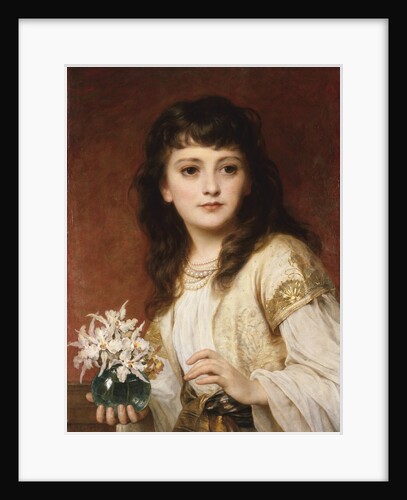 Portrait of a Girl by Sir Frank Dicksee