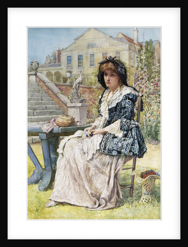 Pansies - That's for Thoughts by James Shaw Crompton