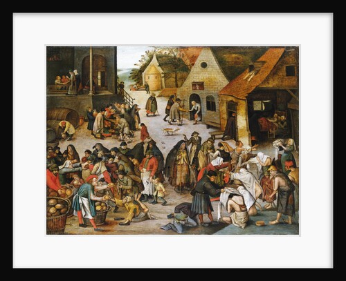 The Village Market by Pieter Brueghel the Younger