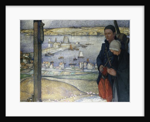 Brittany, France, 1914 by Edward Reginald Frampton