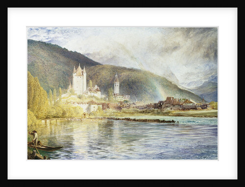 Thun, Switzerland by Alfred William Hunt