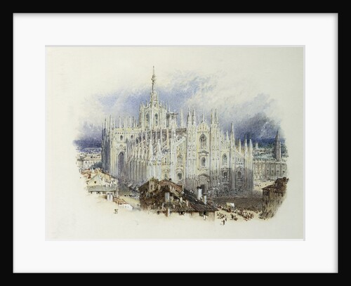 Milan Cathedral, Italy by Myles Birket Foster