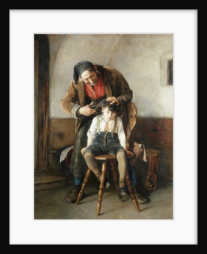 The Village Barber by Nicolaos Gysis