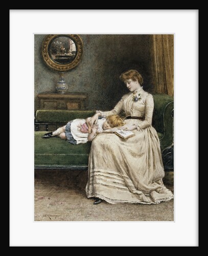 A Quiet Read by George Goodwin Kilburne