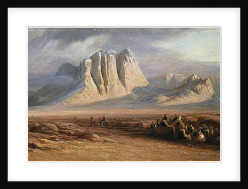 Mt. Sinai, Egypt by Edward Lear