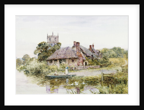 A Worcestershire Village by Henry John Yeend King