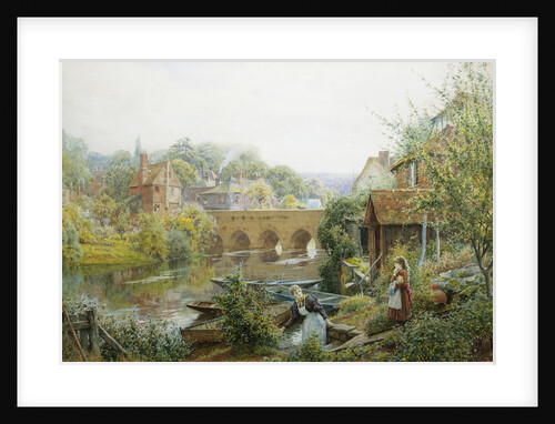 A Summer's Day, Abingdon, Oxfordshire, England by Charles Gregory