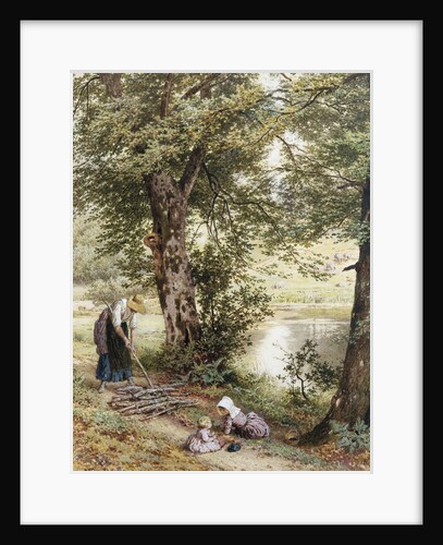 Gathering Fuel by Myles Birket Foster