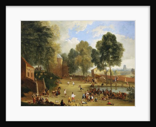 A Village Fair by Alexander van Bredael