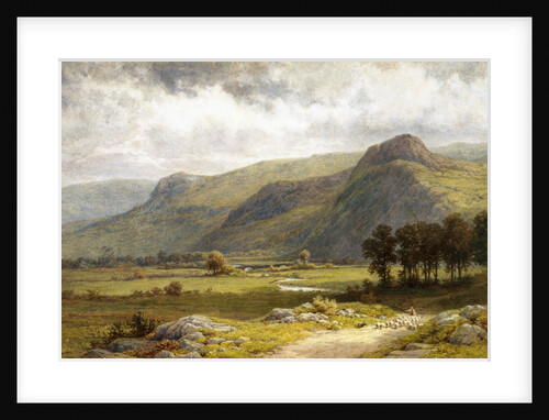 A View of Borrowdale, England by Samuel Henry Baker