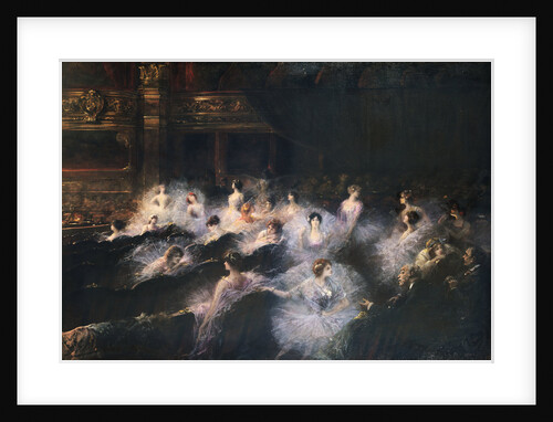 An Interval at the Opera by Georges Clairin