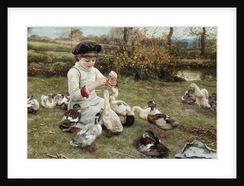 Feeding the Ducks by Edward Killingworth Johnson