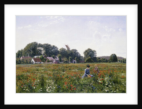 Gathering Wild Flowers by Johannes Boesen
