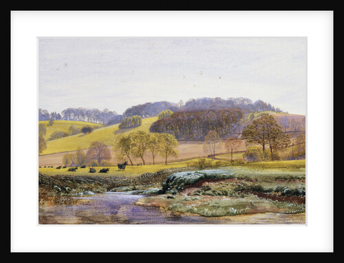 Springtime near Marden, Surrey, England by John Brett