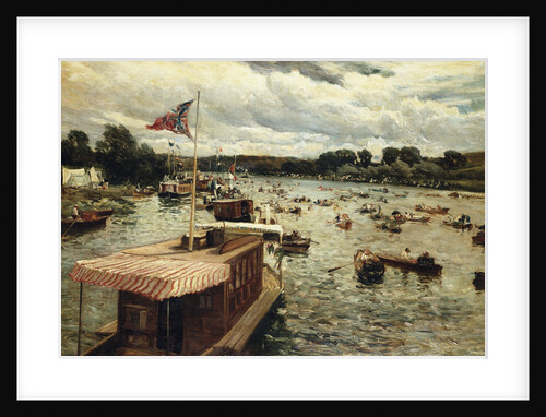 Henley Regatta, England by Alfred de Breanski