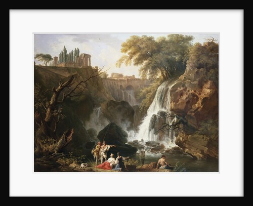 Cascade at Tivoli, Italy by Claude-Joseph Vernet