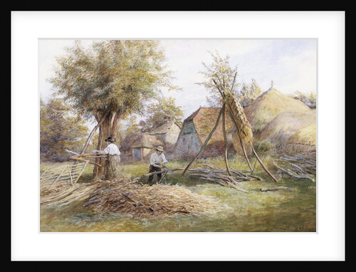 Woodcutting by Wilmot Pilsbury