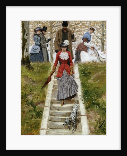The Promenade by Leon Joseph Voirin