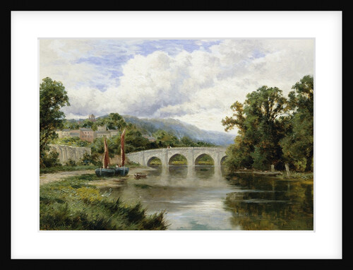 Richmond Bridge, England by Henry H. Parker