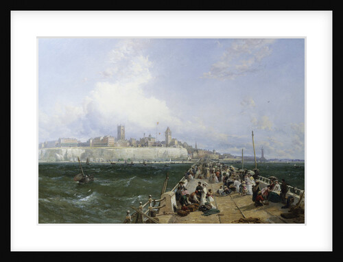 A View of Margate from the Pier by James Webb