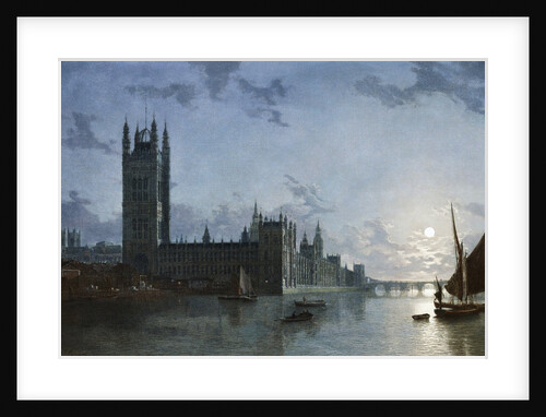 Westminster Abbey and the Houses of Parliament by Henry Pether