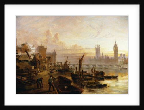 Westminster Bridge, London by Claude Thomas Stanfield Moore