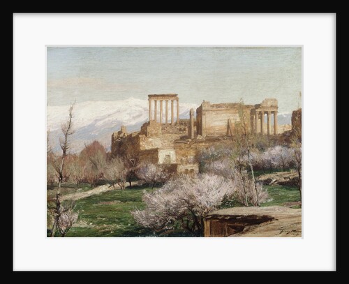 View of Baalbek, Lebanon by George Macco
