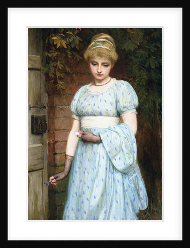 At the Garden Gate by Charles Sillen Lidderdale