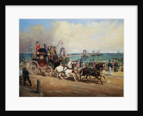 The Arrival of the Royal Mail, Brighton, England by John Charles Maggs