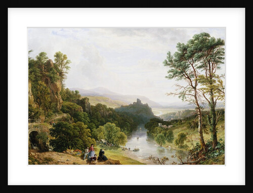 A View of the Wye River, South Wales by John F. Tennant