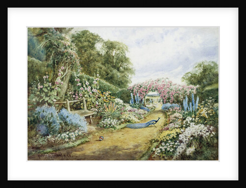 An English Country Garden by Henry Stannard