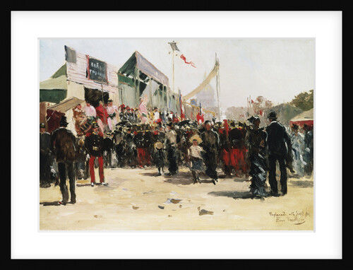 Fair on the Esplanade des Invalides by Pierre Vauthier