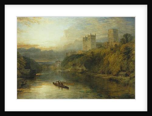 Durham Cathedral, England by Henry Dawson