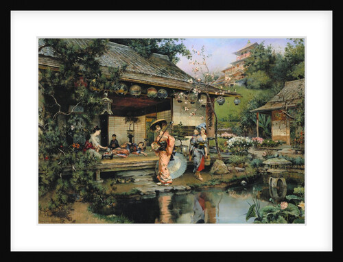 The Japanese Tea House by Harry Humphrey Moore
