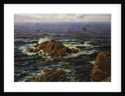 Land's End, Cornwall, England by John Brett
