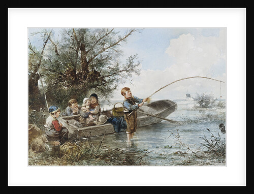 The Fishing Expedition by Johann Mari Henri ten Kate