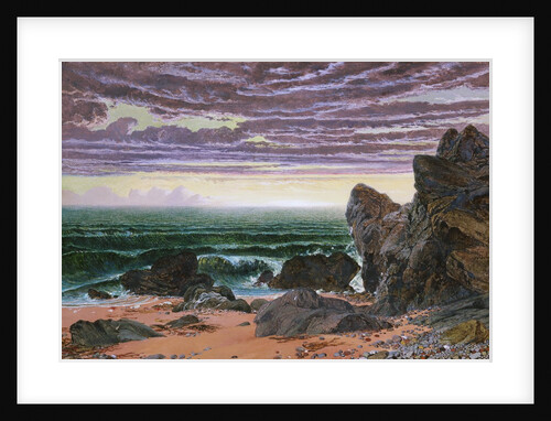 Sunset over the Sea by William Bell Scott