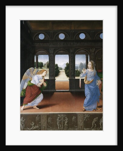 Annunciation by Lorenzo di Credi