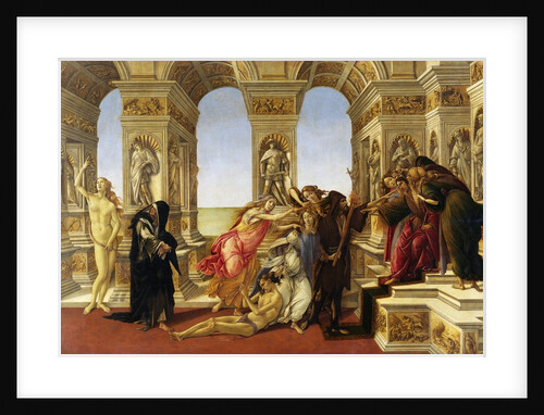 Calumny by Botticelli